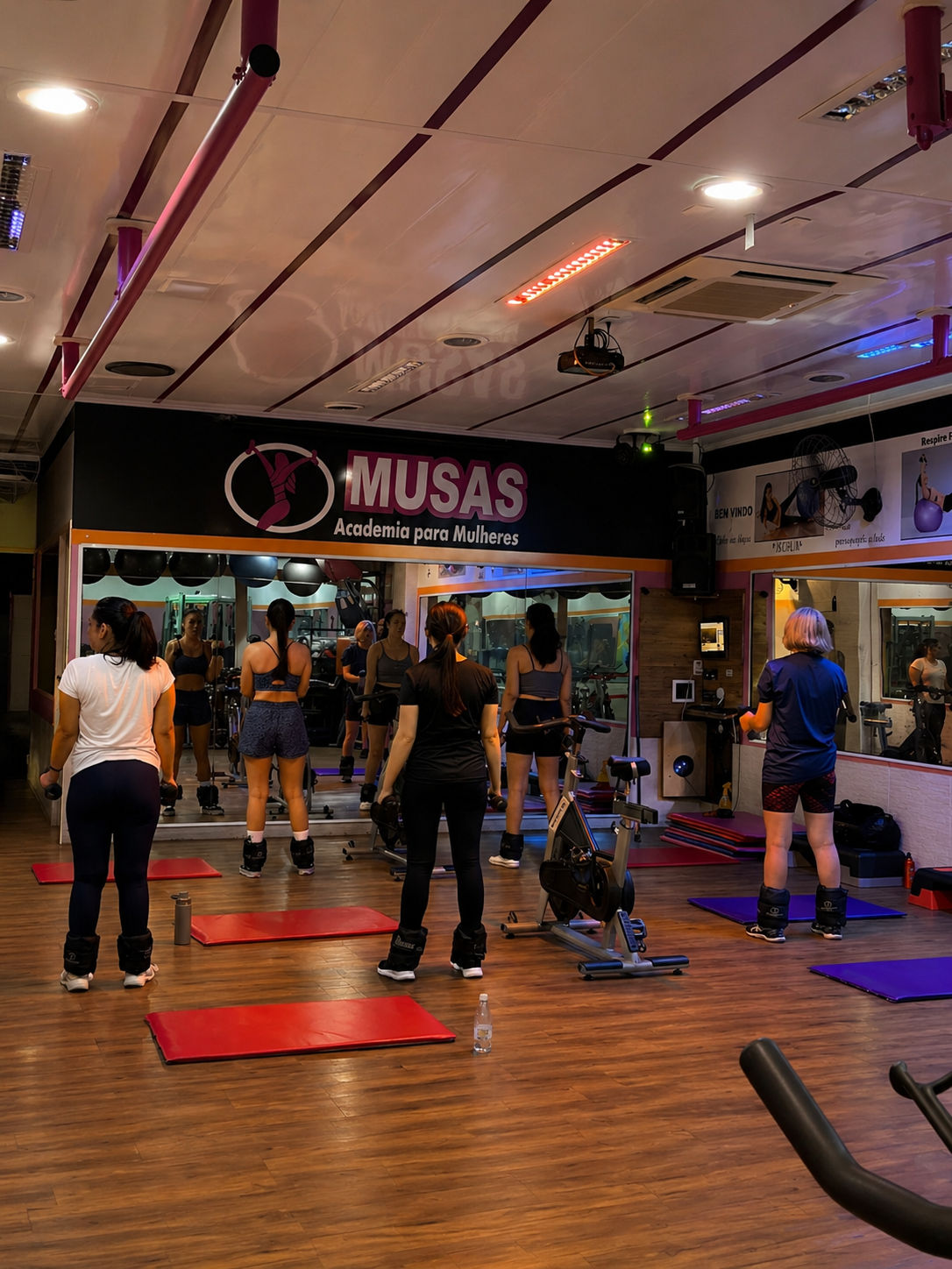 MUSAS Academia - treino